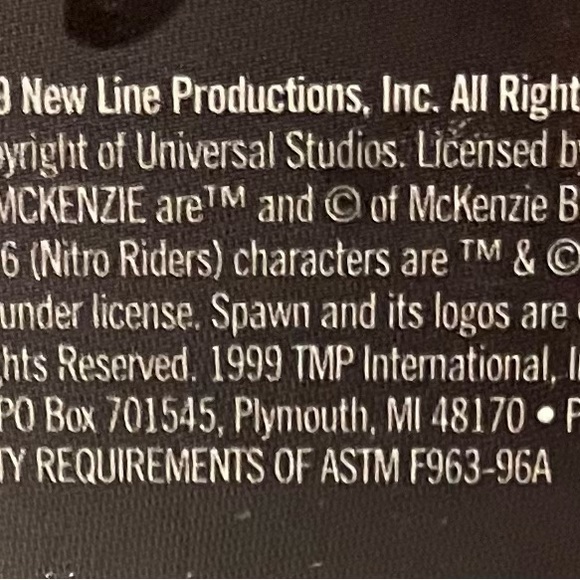 Austin Powers Mini Me Moon Mission Action Figure McFarlane Toys 1999 Vtg NIP - Picture 3 of 3